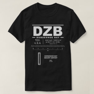 Camiseta Aeroporto Horseshoe Bay Resort DZB