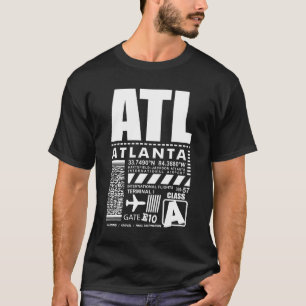 Camiseta Aeroporto Internacional de Hartsfield Jackson Atla