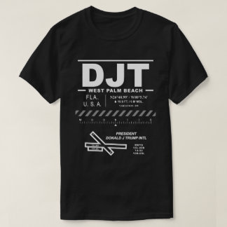 Camiseta Aeroporto Internacional Presidente Donald J Trump
