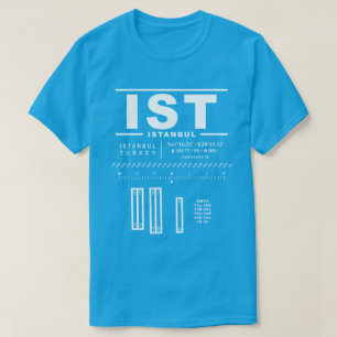 Camiseta Aeroporto IST de Istambul