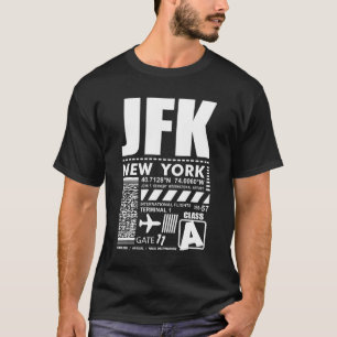 Camiseta Aeroporto JFK Nova Iorque