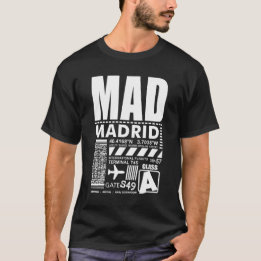 Camiseta Aeroporto MAD Adolfo Suárez Madrid-Barajas