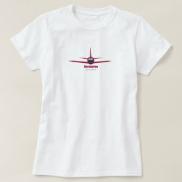 Camiseta Aeroporto MÃE de Massachusetts de Chestnut Hill