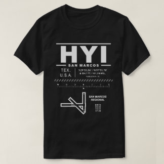 Camiseta Aeroporto Regional de San Marcos HYI USAA