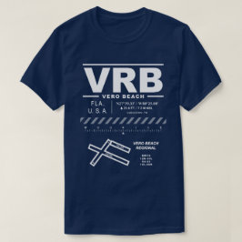 Camiseta Aeroporto Regional de Vero Beach VRB