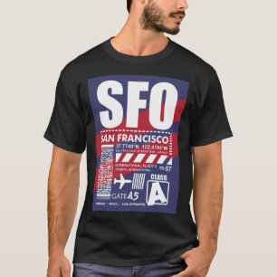 Camiseta Aeroporto SFO São Francisco