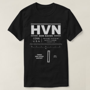 Camiseta Aeroporto Tweed New Haven HVN