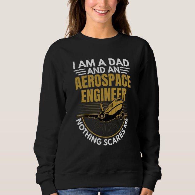 Camiseta Aerospace Engineer Dad Engineering Graphic (Frente)