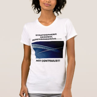 Camiseta Aerossol estratosférico Geoengineering .....