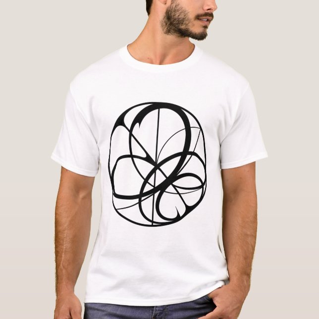 Camiseta Aespa - Símbolo Armageddon (Preto) (Frente)