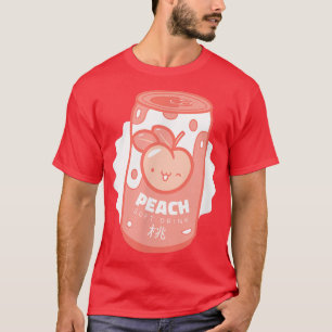 Camiseta Aestésico Vaporwave Japão Peach Soda Anima Ota
