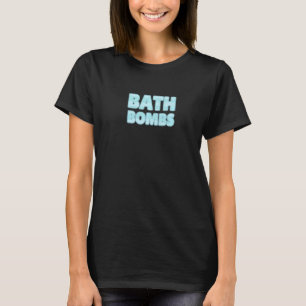 Camiseta Aestética Bath Bombas Amante Entusiasta Relaxando