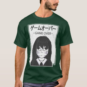 Camiseta Aesthetic Artwork Game Over Indie Japan 
