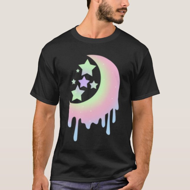 Camiseta Aesthetic For Pastel Moon Goth (Frente)