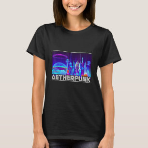 Camiseta Aetherpunk Aestética Cyborg Energy Machine Magic