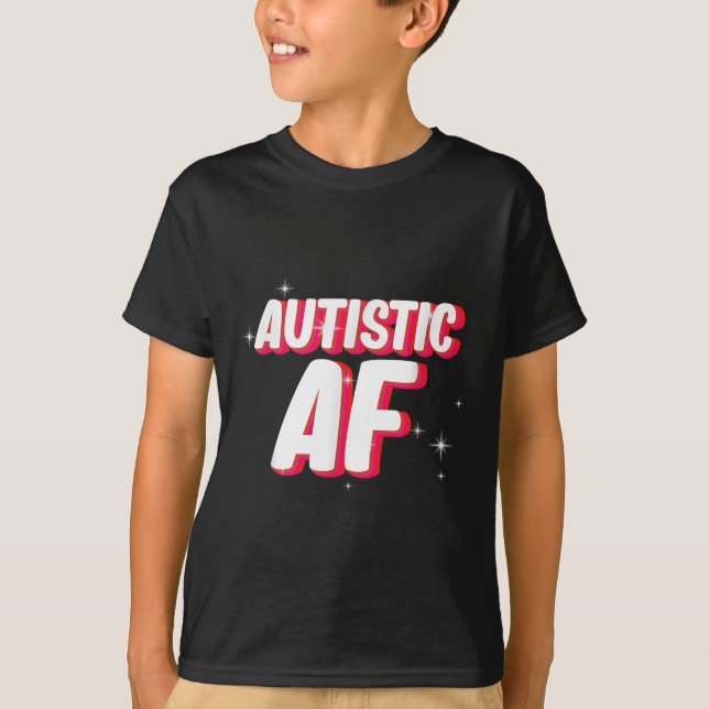 Camiseta Af. autista - Consciência do autismo (Frente)