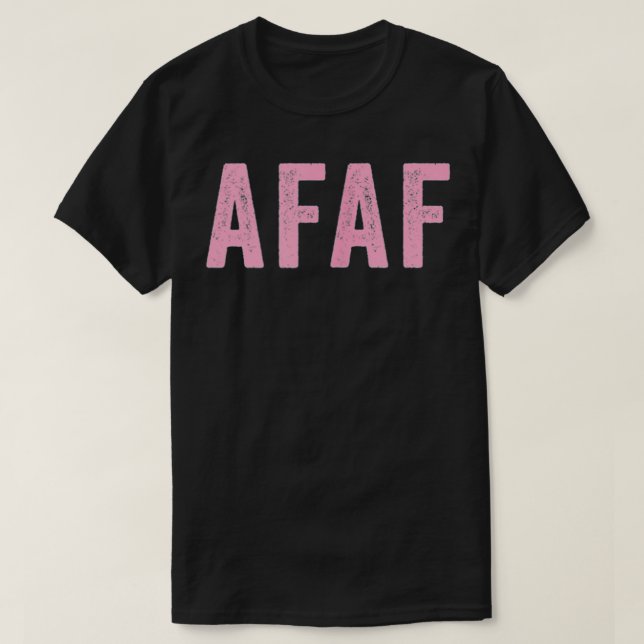 Camiseta AF Sem Álcool AF (Frente do Design)
