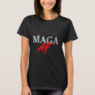 Camiseta Af Shirt Trump 2024 Republicano Retira A América