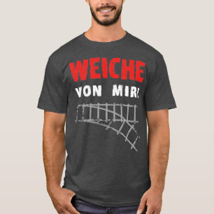 Camiseta Afaste-se de mim Caminhos de ferro 1