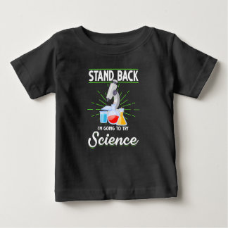 Camiseta Afastem-se. Vou Tentar Presente em Biologia Cientí