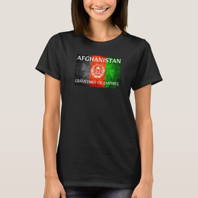 Camiseta Afeganistão Cemitério de Impérios (Frente)