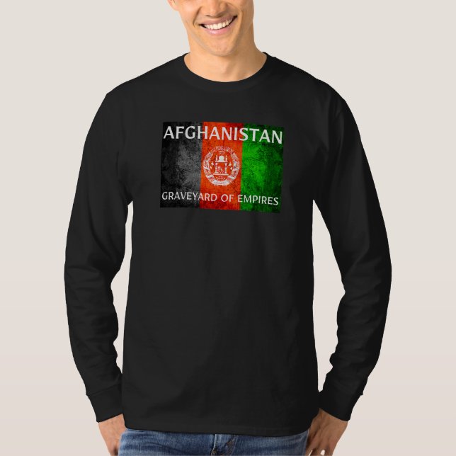 Camiseta Afeganistão Cemitério de Impérios (Frente)
