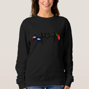Camiseta Afeganistão Cuba Bandeira Afegã Cubana Batida do C