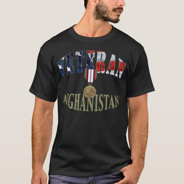Camiseta ~ Afeganistão do VETERANO (Frente)