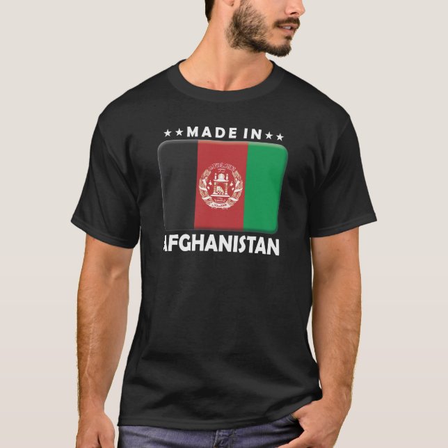 Camiseta Afeganistão fez (Frente)