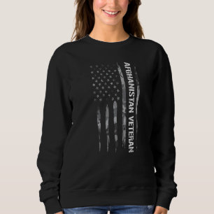 Camiseta Afeganistão Guerra do Afeganistão Bandeira Veteran