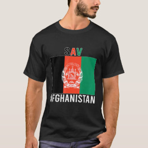Camiseta Afeganistão: Liberdade para o Afeganistão Salve Ca