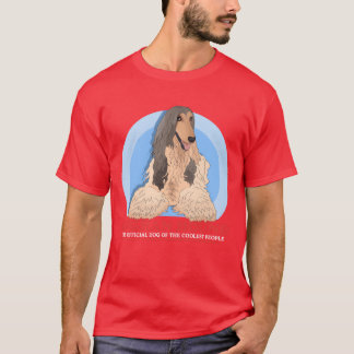 Camiseta Afegão Cachorro do Cachorro Coolestazi Amigos