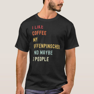 Camiseta Affenpinscher Cachorro E Café
