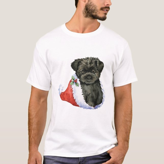 Camiseta Affenpinscher feliz de Howliday (Frente)