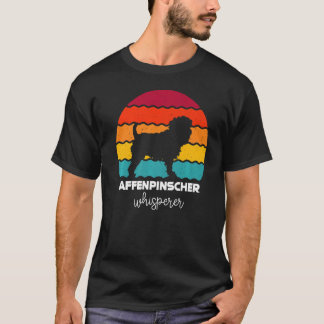 Camiseta Affenpinscher Whisperer para Cão