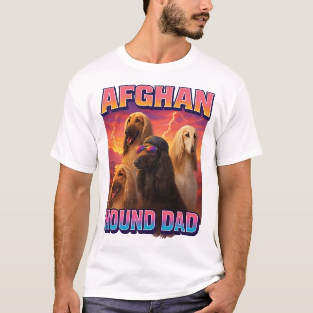 Camiseta Afghan Hound (Frente)