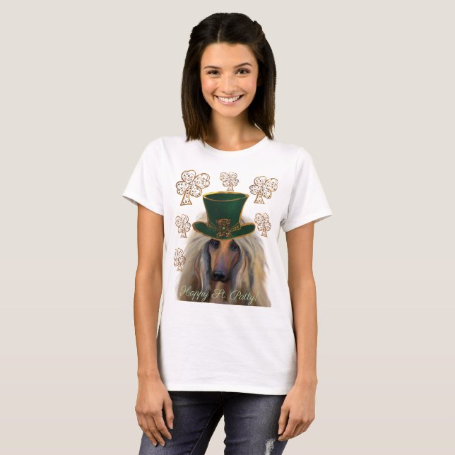 CAMISETA AFGHAN HOUND (Frente Completa)