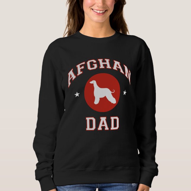 Camiseta Afghan Hound Dad (Frente)