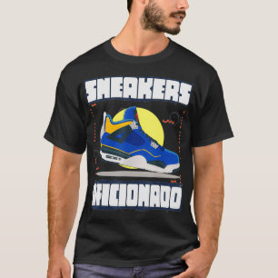 Camiseta Aficionado dos tênis azuis