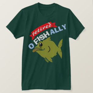 Camiseta aficionado reformado engraçado da pesca