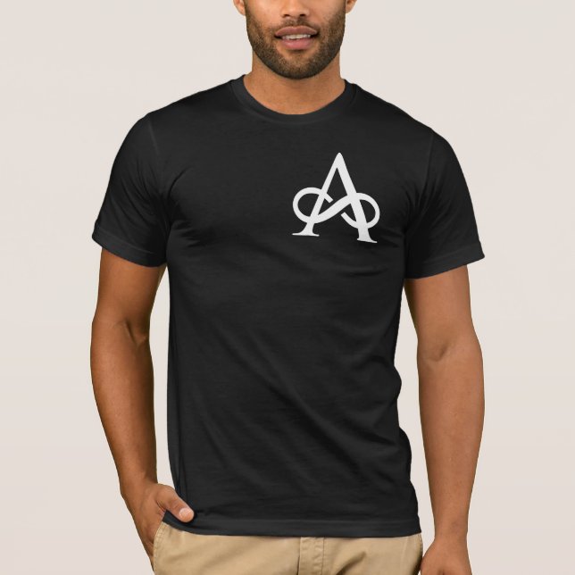 Camiseta Afinidade - uma luz na obscuridade (Frente)