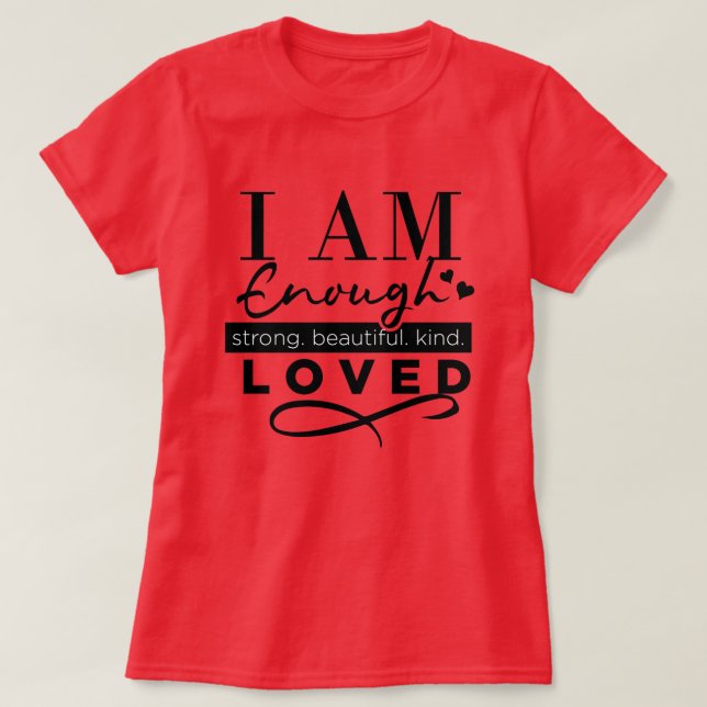 Camiseta Afirmação (Frente do Design)