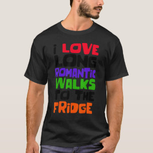 Camiseta Afirmação Piada humorística de diversão de Comida