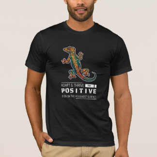 Camiseta Afirmação Positiva de Gecko, seja como