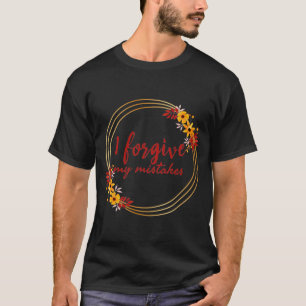 Camiseta afirmações inspiradoras sobre autoaceitação