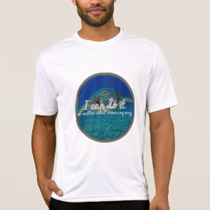 Camiseta afirmações motivacionais diárias para o sucesso