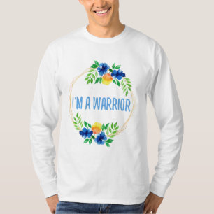 Camiseta Afirmações motivacionais por lutar contra a vida