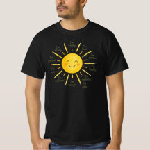 Afirmações Positivas Sol Fofo Saúde Mental Motiv