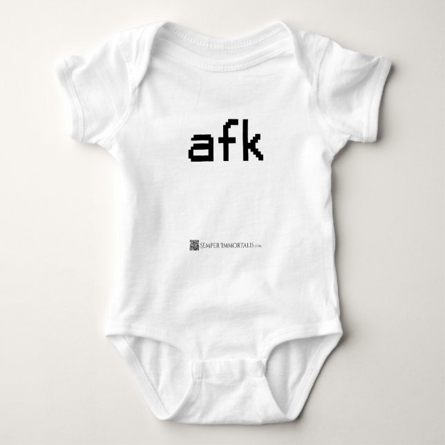 Camiseta AFK - Longe do teclado (Frente)