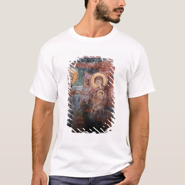 Camiseta Afrescos da Igreja Sérvia do Século XIV, 2 (Frente)